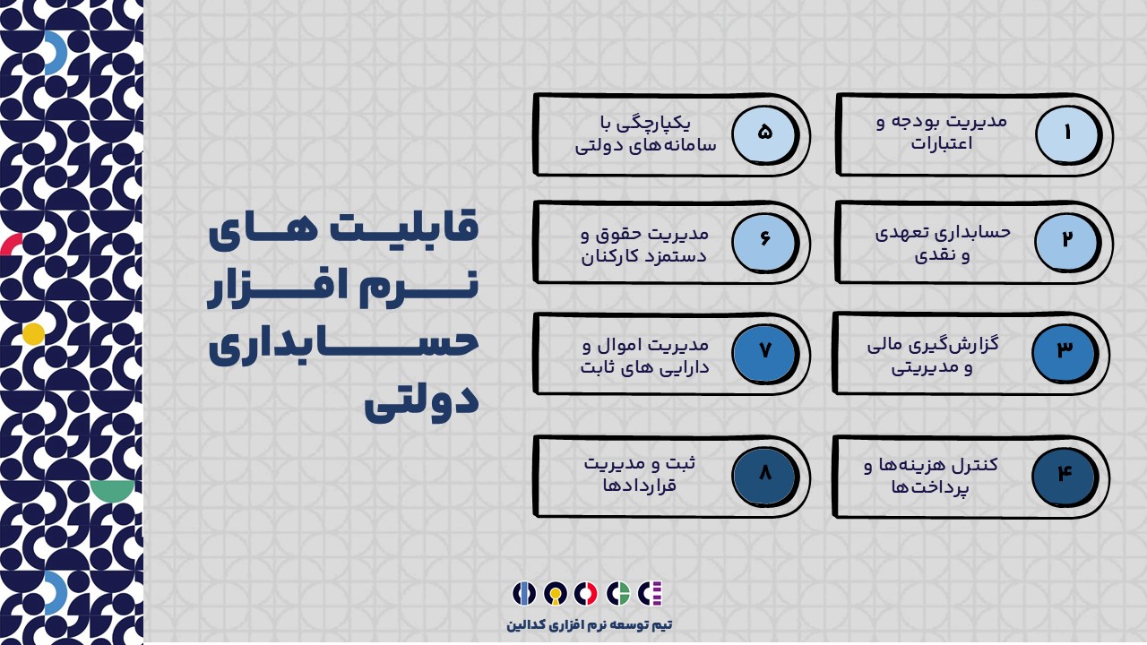 نرم افزار حسابداری دولتی چه امکانات و قابلیت هایی دارد؟